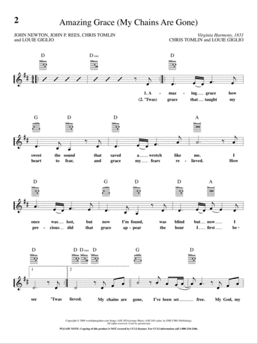 Guitar Praise 2 Acoustic Guitar scores gallery preview page 5