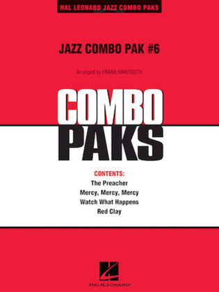 Book cover for Jazz Combo Pak #6