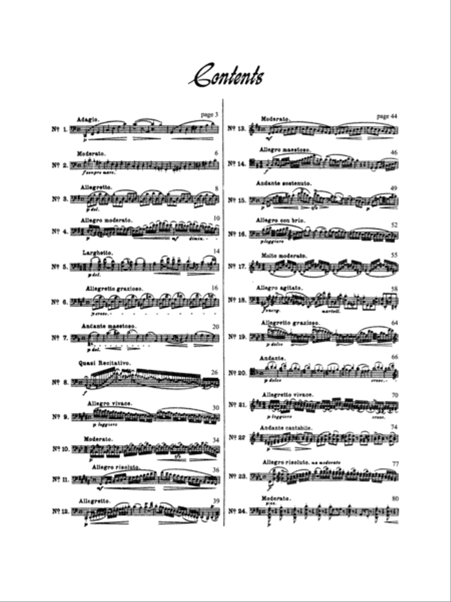 Etudes, Op. 38 Cello scores gallery preview page 3