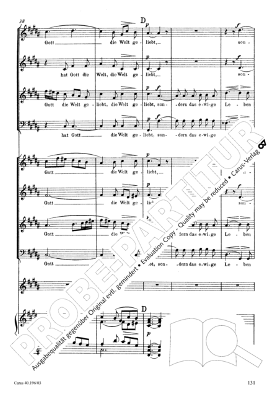 Die Geburt Christi SSA scores gallery preview page 132