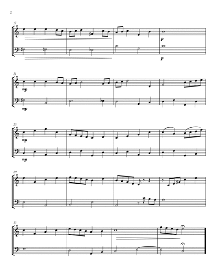 Have Yourself A Merry Little Christmas Score and Parts scores gallery preview page 2