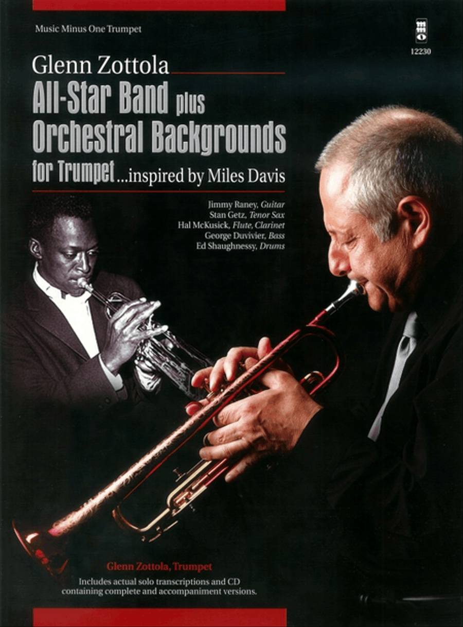 All Star Band Plus Orchestral Backgrounds for Trumpet (Inspired by Miles Davis) CD scores gallery preview page 1