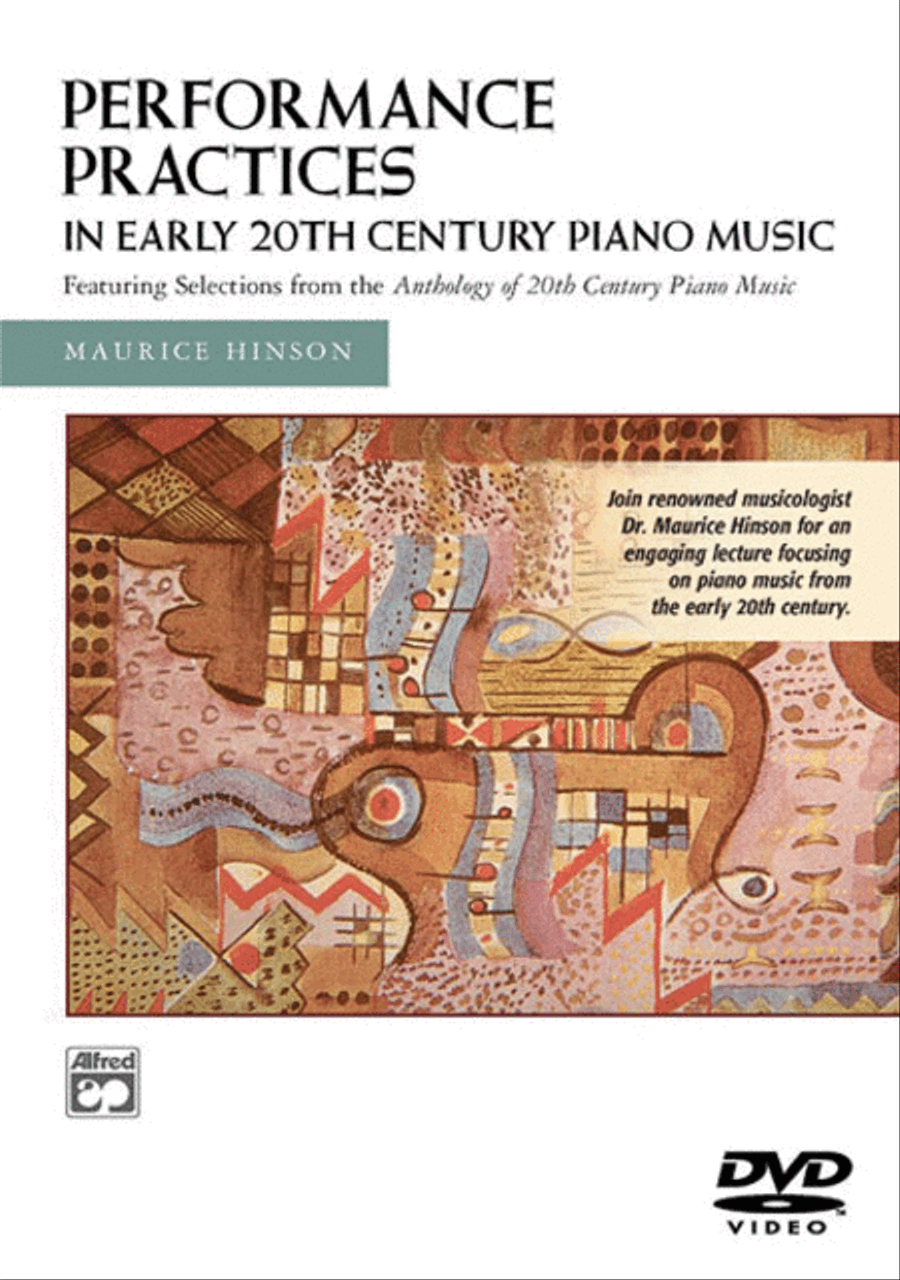 Performance Practices in Early 20th Century Piano Music by Maurice Hinson Piano Solo - Sheet Music