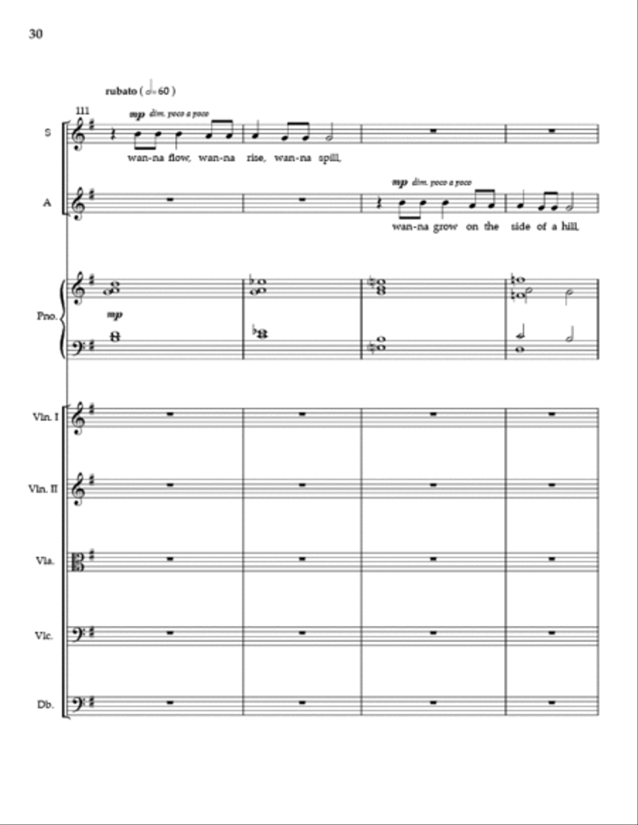 Flight (Full Score and Parts) SSA scores gallery preview page 29