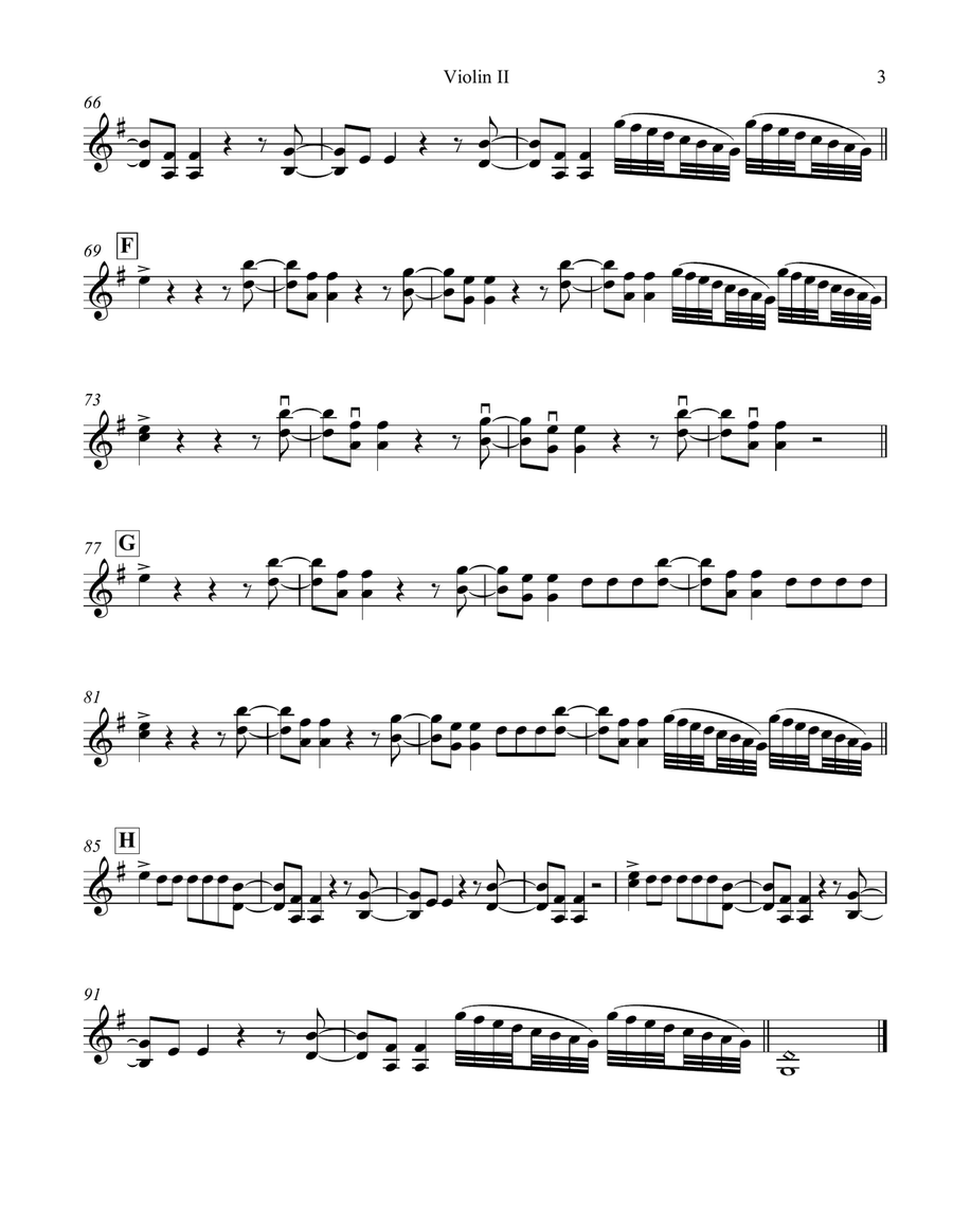 Call Me Maybe String Quartet scores gallery preview page 6