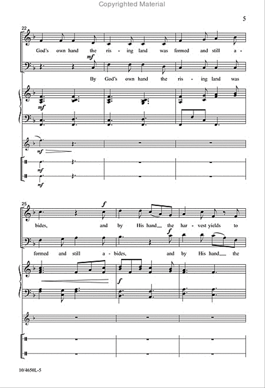 Give Thanks and Sing 4-Part scores gallery preview page 5