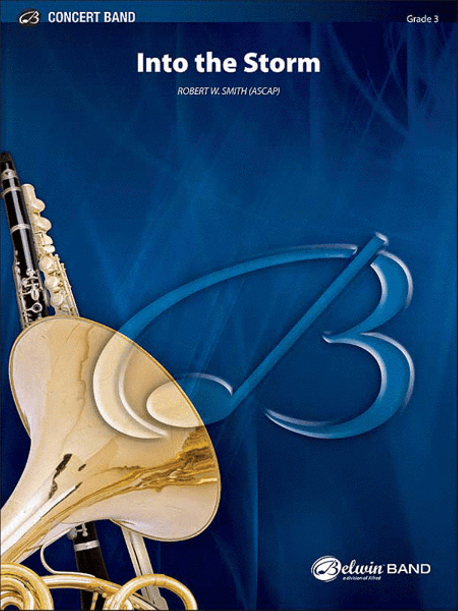 Into the Storm Concert Band scores gallery preview page 1