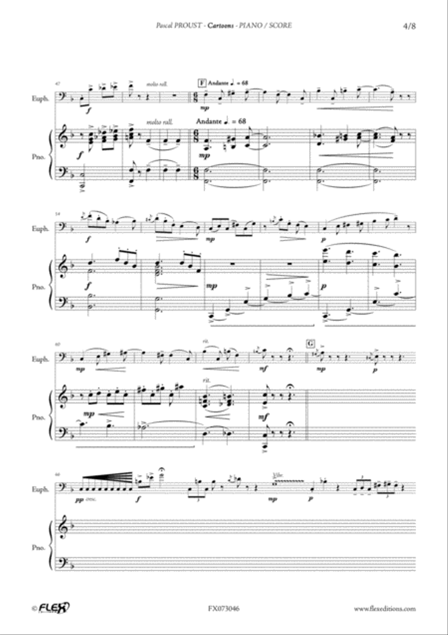 Cartoons Cartoons Euphonium scores gallery preview page 4