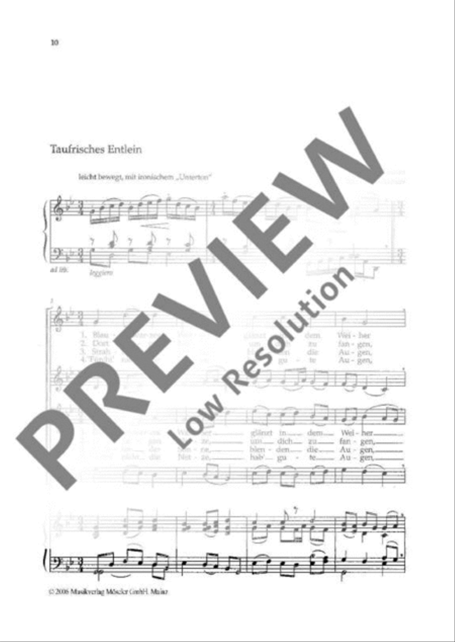 Five Baltic folk songs 4-Part scores gallery preview page 11