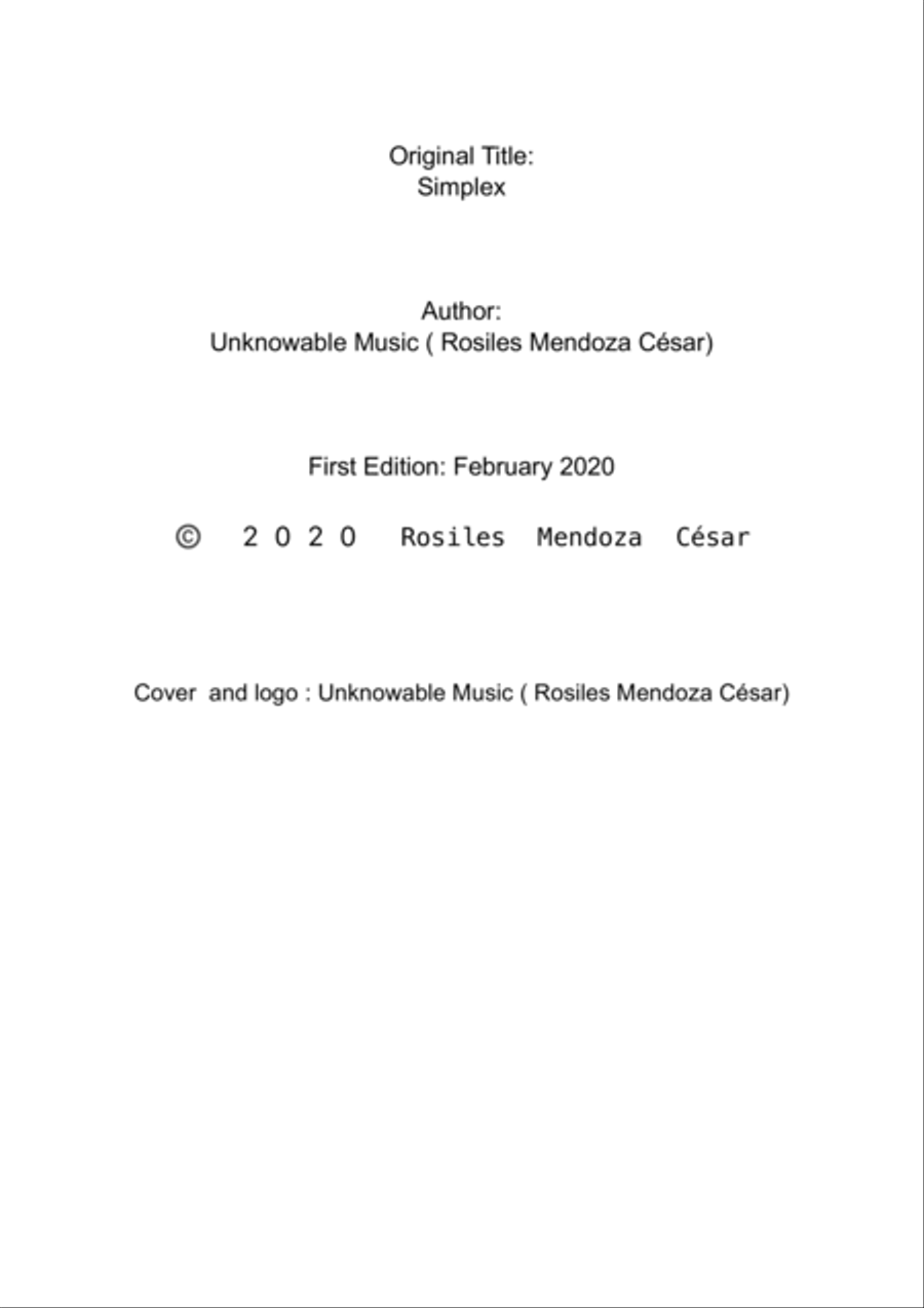 Simplex (piano & soprano) Small Ensemble scores gallery preview page 3