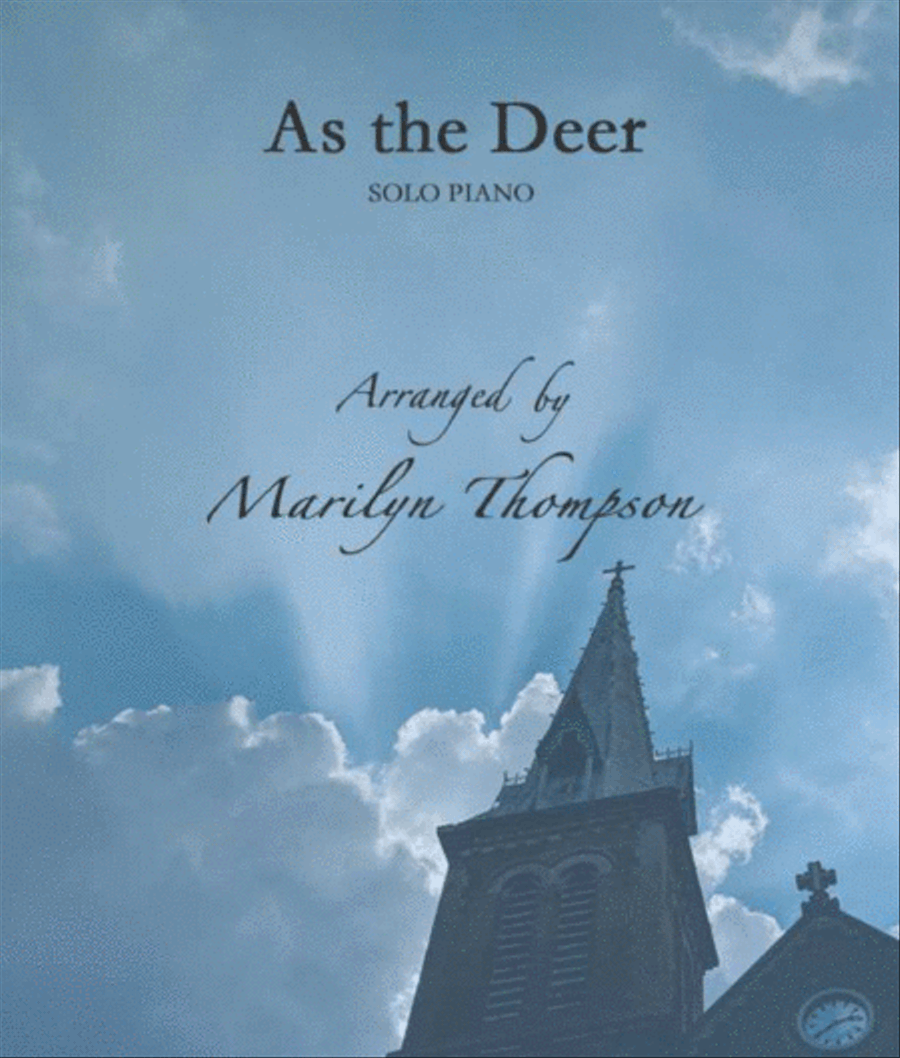 As The Deer Piano Solo scores gallery preview page 1