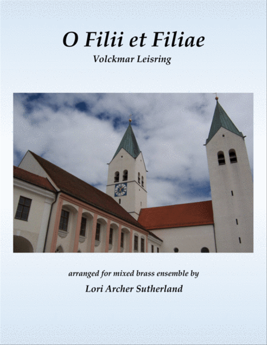O Filii et Filiae Brass Ensemble scores gallery preview page 1