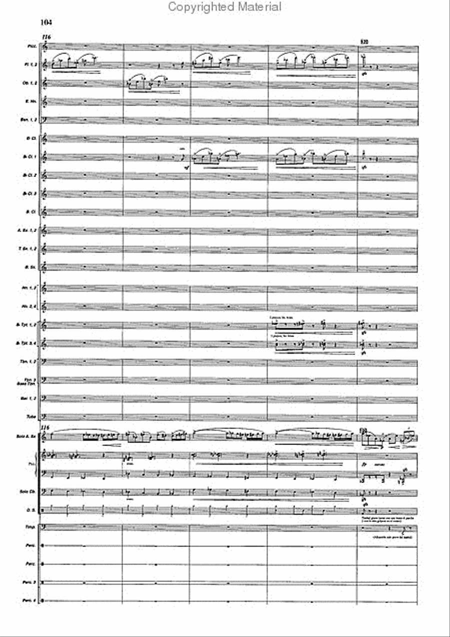 Concertango Concert Band scores gallery preview page 105