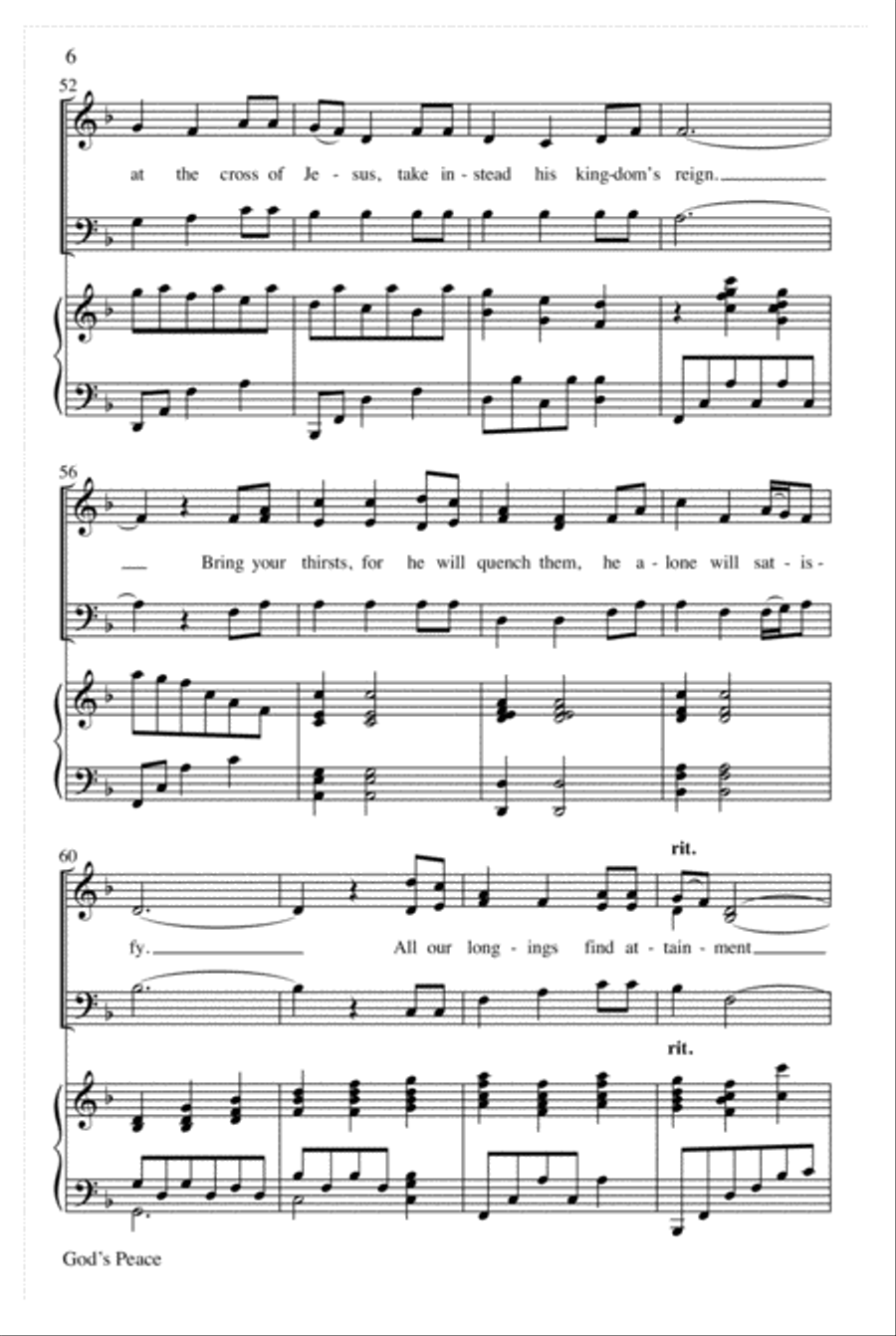 God's Peace God's Peace 3-Part scores gallery preview page 7