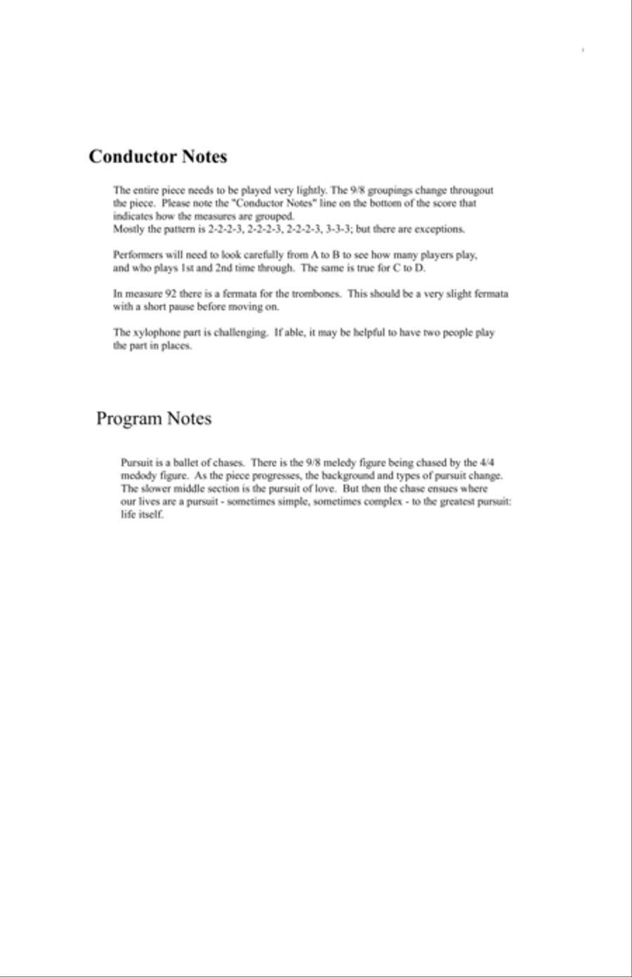 Pursuit Concert Band scores gallery preview page 3