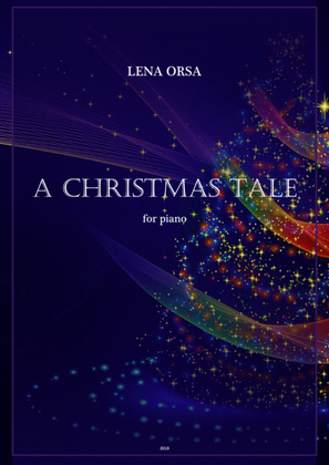 Book cover for A Christmas Tale for piano