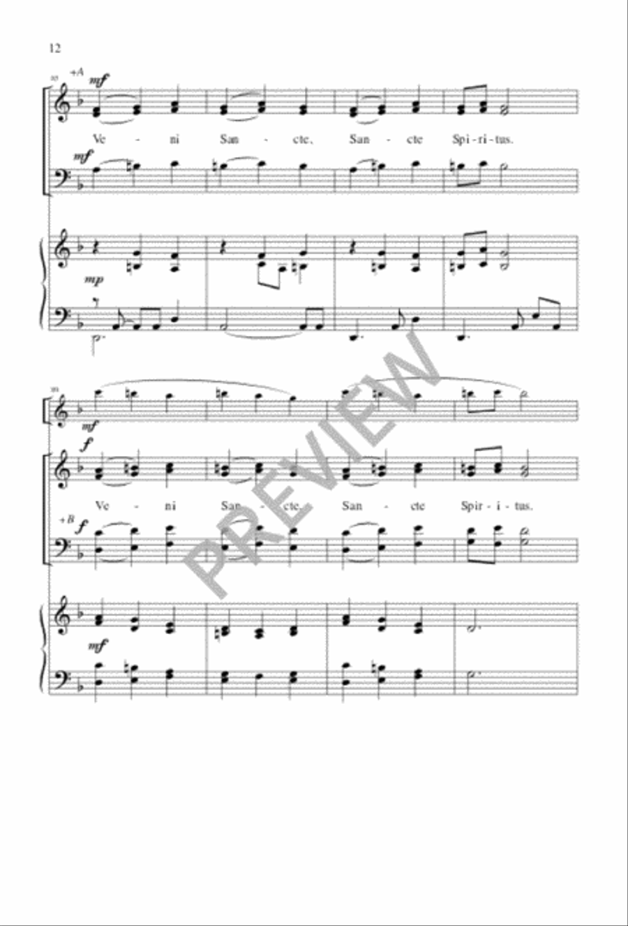 Spirit of the Living God Spirit of the Living God 4-Part scores gallery preview page 12