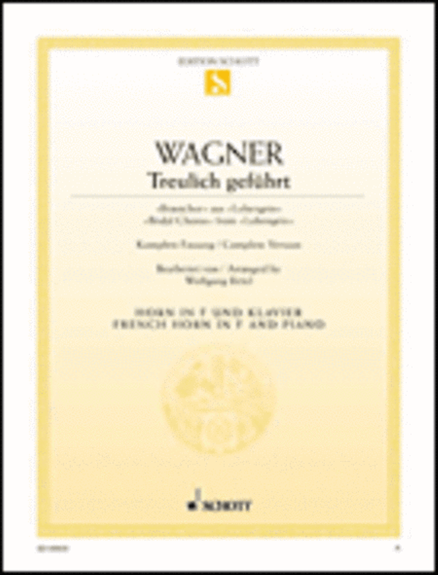 Bridal Chorus from Lohengrin Horn scores gallery preview page 1