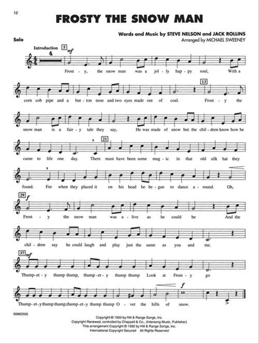 Christmas Favorites - Bb Bass Clarinet Concert Band Methods scores gallery preview page 4