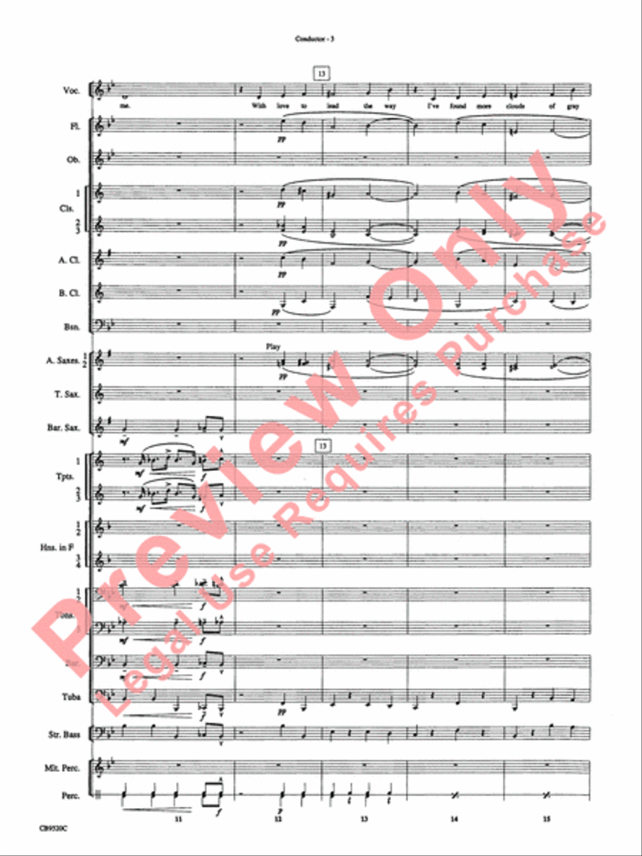 But Not for Me Concert Band scores gallery preview page 5
