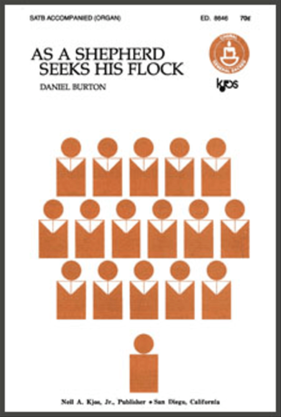 As a Shepherd Seeks His Flock 4-Part scores gallery preview page 1