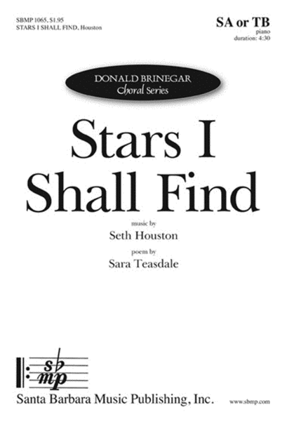 Stars I Shall Find - SA Octavo image number null