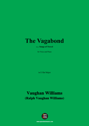 Book cover for Vaughan Williams-The Vagabond,in E flat Major