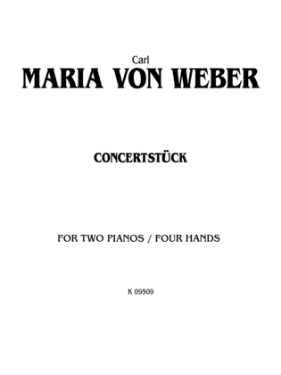 Book cover for Weber: Concertstück