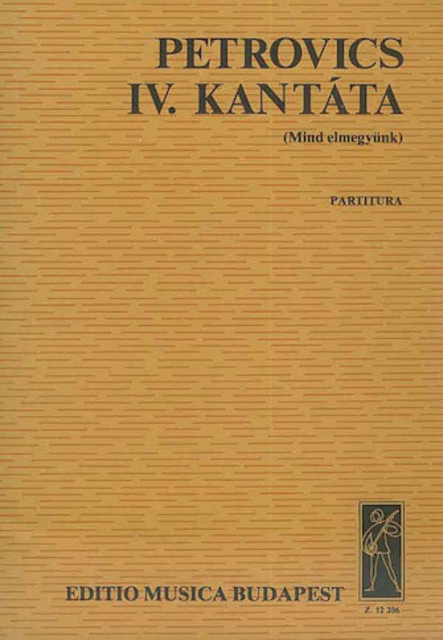 Cantata No. 4 (mind ElmegyUnk) Score scores gallery preview page 1