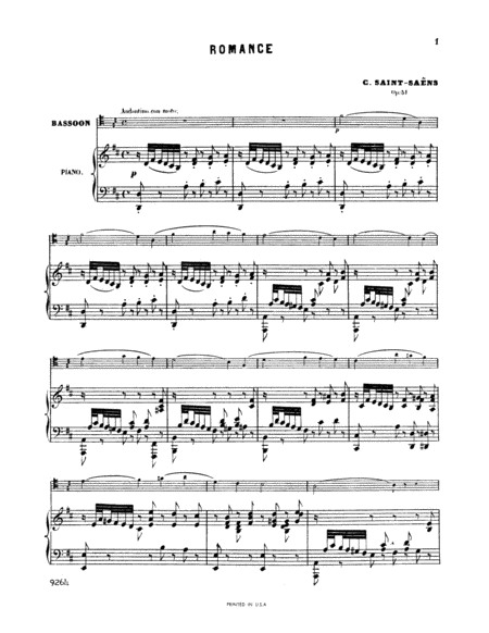 Romance in D Major, Op. 51