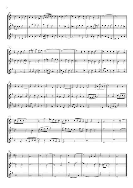 AS FAIR AS MORN - John Wilbye - Saxofone trio - Score and Parts image number null