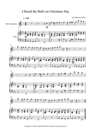 I Heard the Bells on Christmas Day, Jean Baptiste Calkin (Alto Sax + Piano)