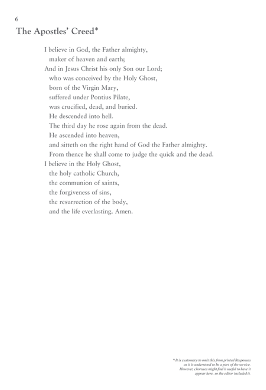 The Bryn Mawr Responses 4-Part scores gallery preview page 5