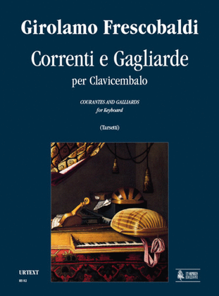 Book cover for Courantes and Gaillards for Keyboard