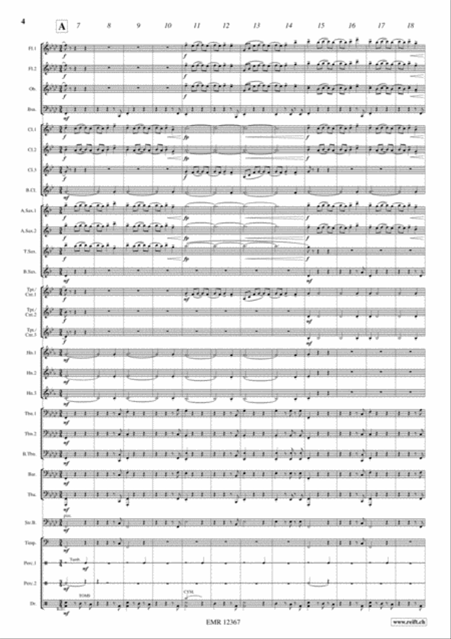 Young Guns 2 Young Guns 2 Concert Band scores gallery preview page 4