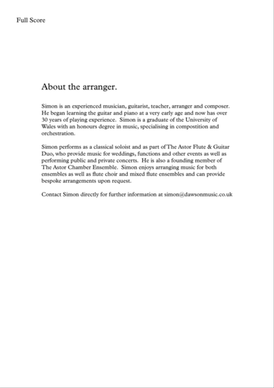 Shape Of You Flute scores gallery preview page 4