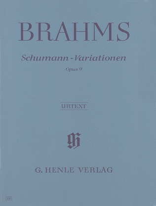 Book cover for Schumann-Variations Op. 9