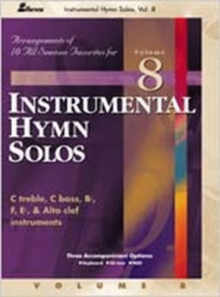 Book cover for Instrumental Hymn Solos, Vol. 8
