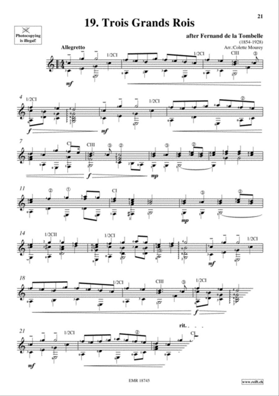20 Greatest Christmas Hits Guitar scores gallery preview page 21