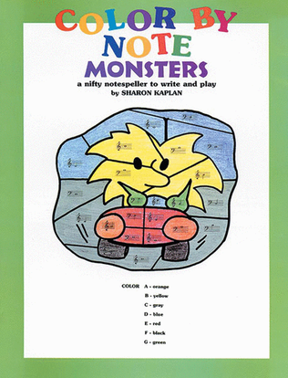 Color by Note Monsters