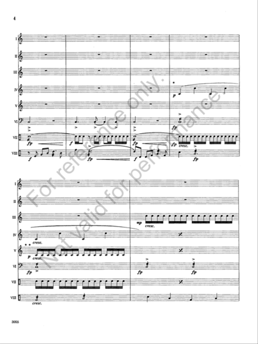 Windstone Suite Percussion Ensemble scores gallery preview page 3