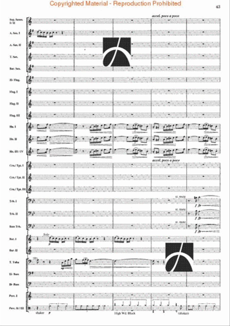 Firestorm Brass Band scores gallery preview page 43
