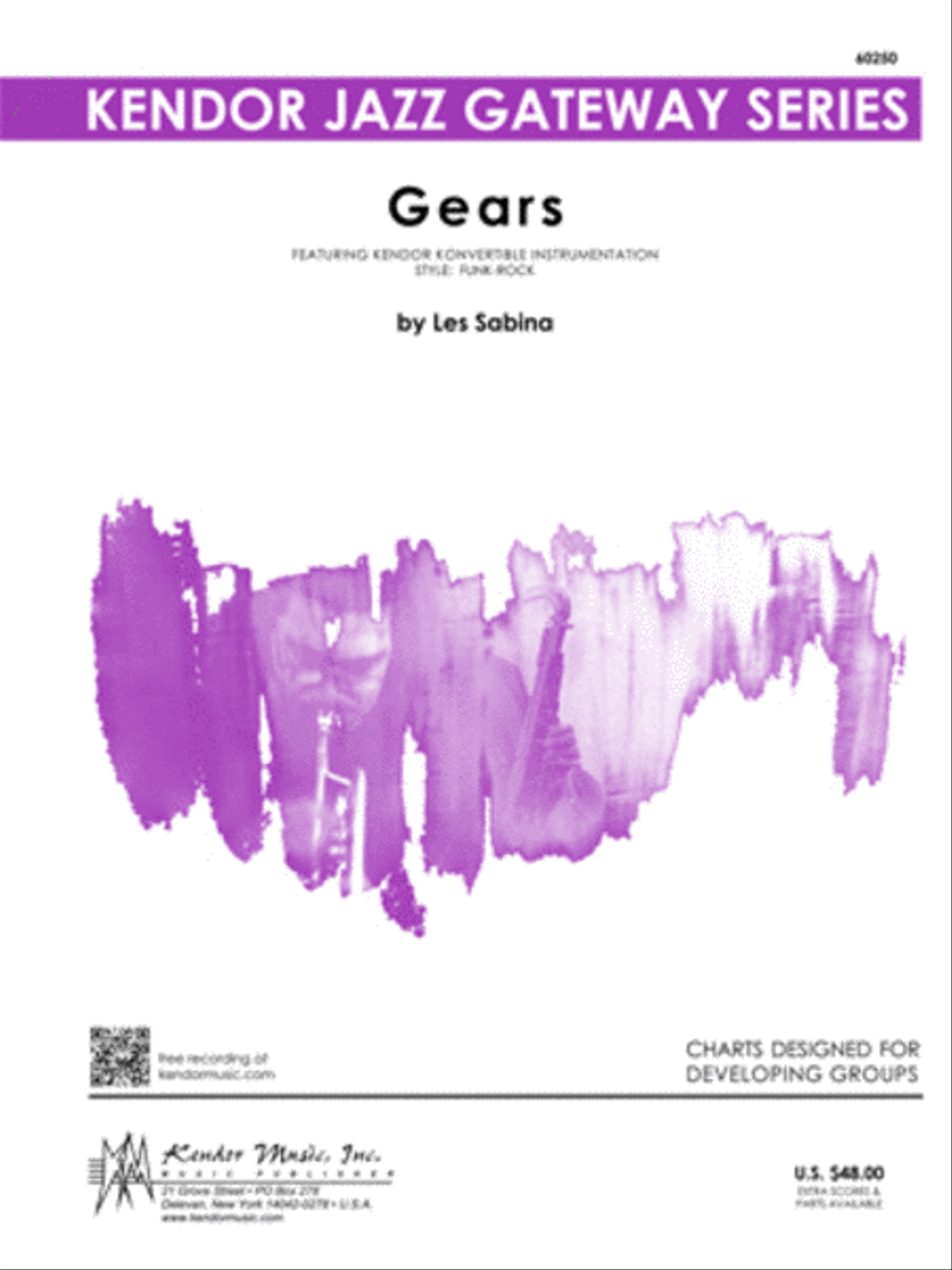 Gears Jazz Ensemble scores gallery preview page 1