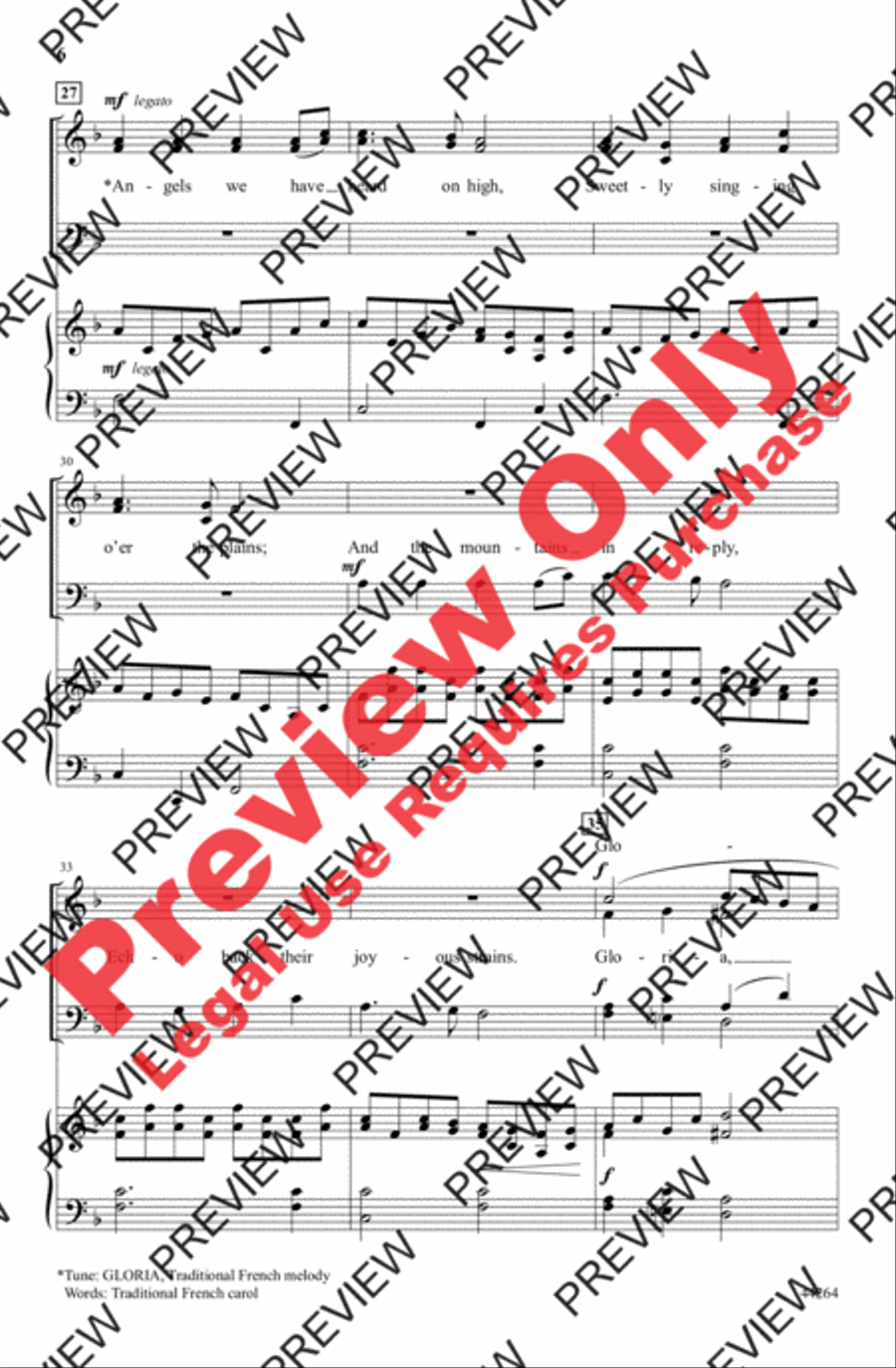 Sing a Glad Noel! Sing a Glad Noel! 4-Part scores gallery preview page 6