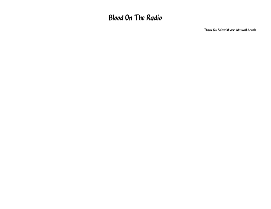Blood On The Radio