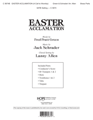 Book cover for Easter Acclamation