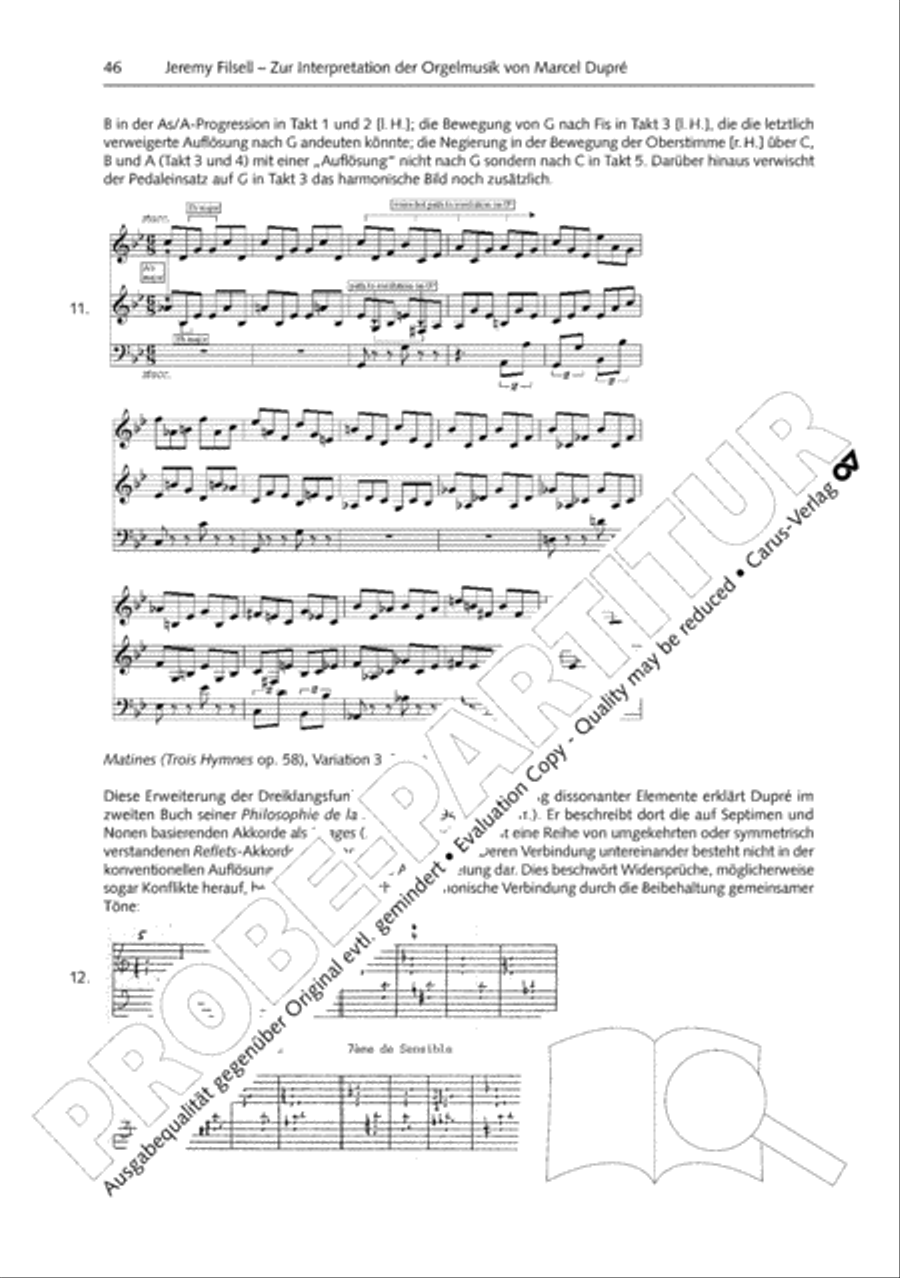 Orgelschule zur historischen Auffuhrungspraxis Organ Solo scores gallery preview page 47