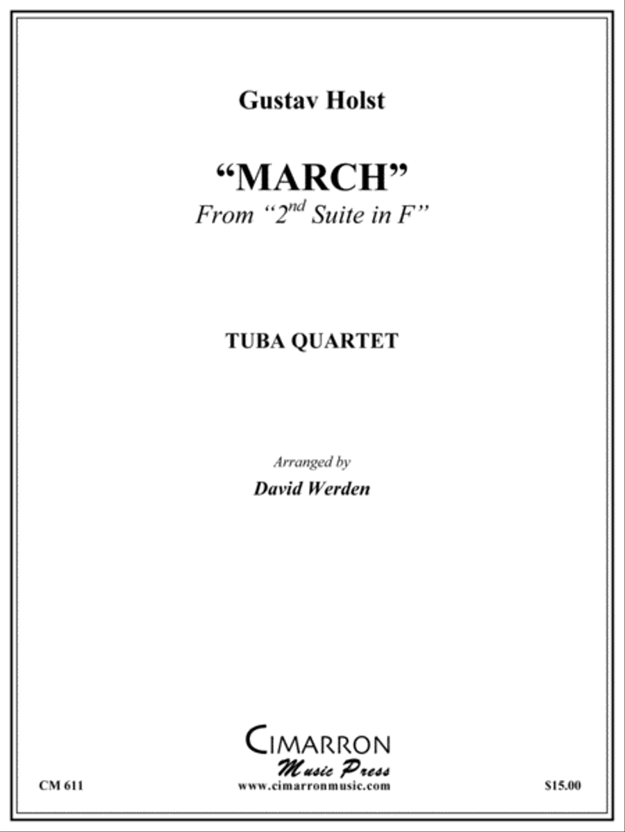 March from Military Suite in F EETT scores gallery preview page 1