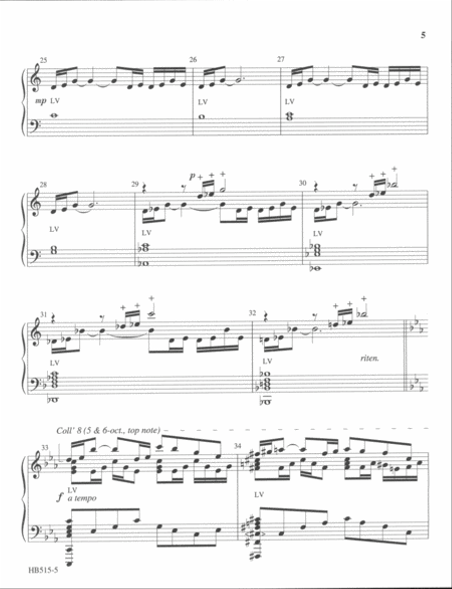 Transcendent Transcendent Handbell Choir scores gallery preview page 5