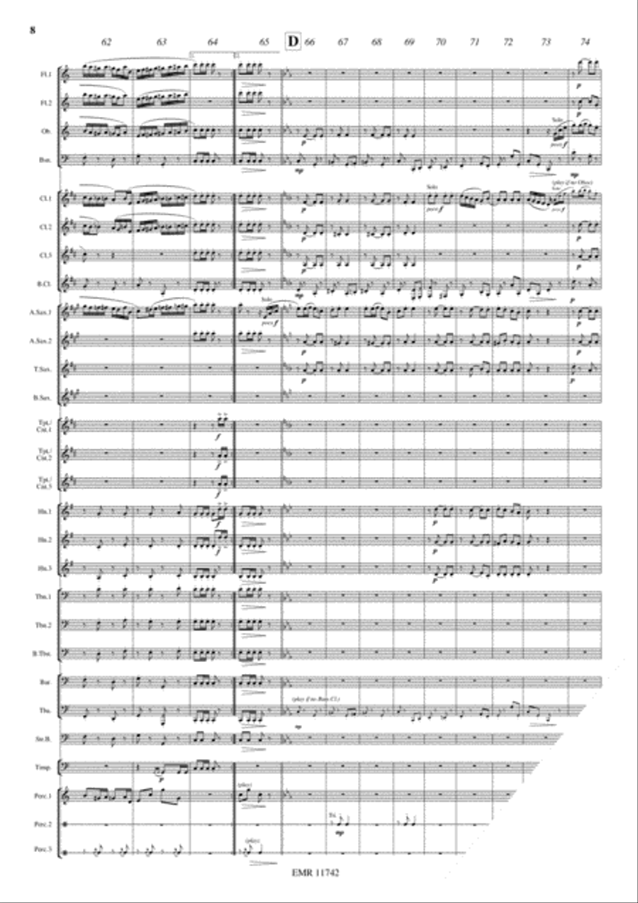 Italian Polka Concert Band scores gallery preview page 9